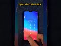 oppo a5s code unlock shorts unlock success shots2023