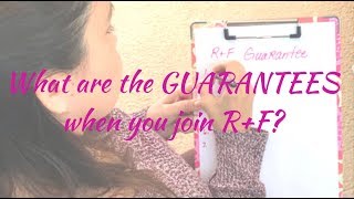 What are the Guarantees with R+F
