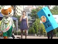 ちょうせい豆乳くんのゆるキャラステージ 2016 08 13 すみだストリートジャズフェスティバル