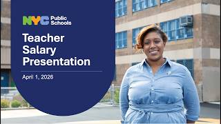NYC Teacher Salary & Benefits Explained | NYC Public Schools Info Session