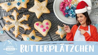 Einfache Butterplätzchen – die weltbesten Weihnachtsplätzchen!!!🎅🎄 I Einfach Backen