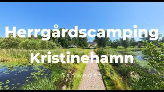 Herrgårdscamping in Kristinehamn | Traumhafte Sonnenuntergänge und schwedische Idylle am Vänersee