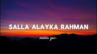 Mahir zain salla alyaka rahman lyrics video