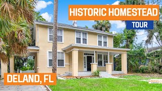 Historic Homestead in DeLand Florida | House Tour of 111 N Stone St