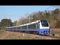 e653系 成田臨で我孫子支線に入線 2013.1.10