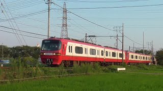 名鉄1809F+1115F 177ﾚ快特新鵜沼 徳重・名古屋芸大駅～大山寺駅間