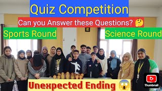 Quiz Competition | Girls V Boys | Kashmir Edtech