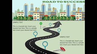 Roadmap To Success Powerpoint Slides