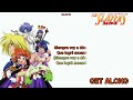 slayers los justicieros opening get along versión full español latino by carmen olarte letra