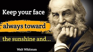 Walt Whitman Quotes to Find Meaning in Your Life @quotes_official @qoutesdiary