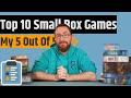 The Best 10 Small Box Games - My 5 Out Of 5's