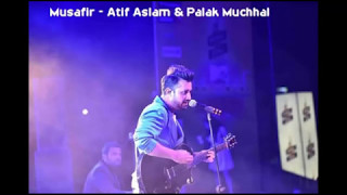 Atif Aslam: Musafir Song | Sweetiee Weds NRI | lyrical video |