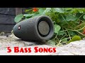 Jbl Charge 4 | 5 BASS SONGS | Bass Test