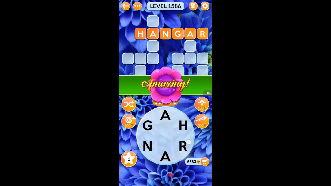 WORDSCAPES IN BLOOM LEVELS 1581 - 1590 Masaya Ang Mga Salita - YouTube