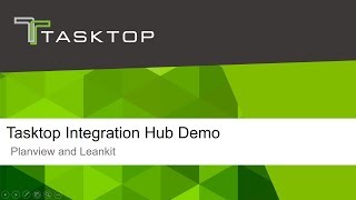 Tasktop Integration Hub Demo - Planview and Leankit