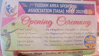 L. chaljang Youth cultural dance show in Tuidam vill (The 7th TASA MEET SPORTING)date 27 jan 2023