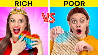 RICH STUDENTS VS BROKE STUDENTS || Relatable and Funny Moments by 123 GO! Live