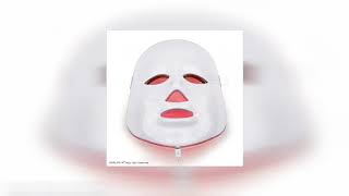 Review: NORLANYA Photon Therapy Facial Skin Care Treatment Machine Facial Toning Mask - Blue Re...