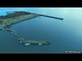 charlestown harbour 4k drone harbour charlestown fife history scotland tourism