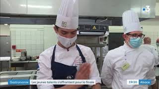 France 3  - Reportage Concours Jeunes Talents Strasbourg avec le chef Olivier Nasti !