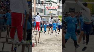 🔥Nepal🏐Awesome Block👀दामी/ #baglungvolleyballmedia #sportscounter #gandakivolleyball #shorts