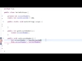 JAVA   Defining Variable Scope