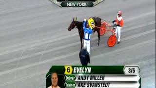 3 year old Evelyn \u0026 Andy Miller/Åke Svanstedt wins in 1.56,2 (1.12,3) at Yonkers.