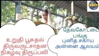 உறுதி பூசுதல் திருவருட்சாதன நிகழ்வு திருப்பலி|புனித சகாய அன்னை ஆலயம் தேவகோட்டை| சிவகங்கை மறைமாவட்டம்