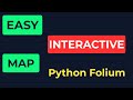 Easy Interactive Map - Plot Cities and Population with Python Folium