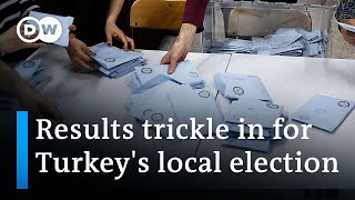 Vote counting underway in Turkey's local election | DW News