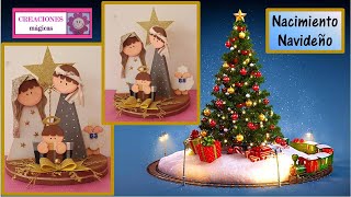 ♥♥Hermoso nacimiento navideño/ideas navideñas para vender o decorar♥Creaciones Mágicas♥♥