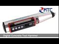 digital concrete rebound test hammer