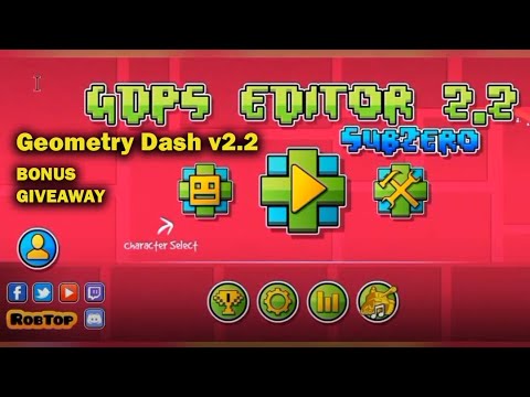 Geometry Dash V2.2 Modifikasi Free,bagi Bagi Giveaway - YouTube