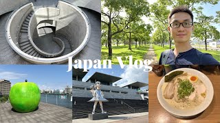 Japan Vlog #4 - My weekend in Japan | Hyogo Prefectural Museum of Arts | YH in Japan