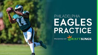 Watch Philadelphia Eagles Practice Ahead of Week 2 vs. Minnesota Vikings on Monday Night Football