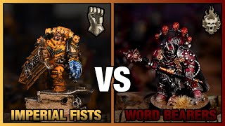 Imperial Fists vs Word Bearers - Horus Heresy 2.0 Battle Report