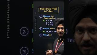 Basic Data Types in Python #Python #NesoAcademy #QuickConcepts