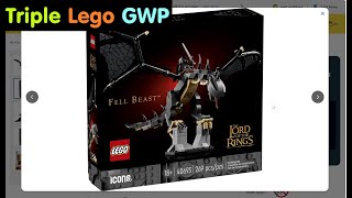 Lego News | 3 Brand New Lego GWP | Lord Of The Rings Ninjago And A Water Slide