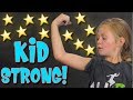 TOP 5 Easy Exercises for Kids to Get STRONGER (FUN FITNESS)