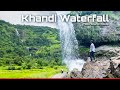 Bendewadi (Khandi) waterfall most scenic route near Pune & Mumbai in monsoon |Vlog | Pace Akaash ||