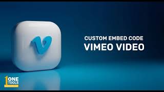 Vimeo Custom Embed Code Generator