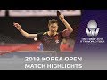 Ding Ning vs Yu Fu | 2018 Korea Open Highlights (R32)