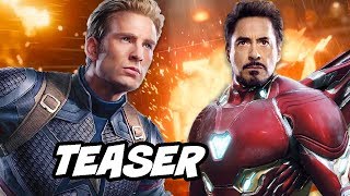 Avengers 4 Captain America Chris Evans Teaser Explained
