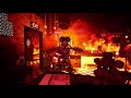NEW CHASED BY IGNITED ENDOS WHILE THE BUILDING IS BURNING DOWN..  FNAF The Heck of Creation