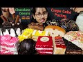 Eating Chocolate Cake, Donuts, pastries | Big Bites | ASMR Eating | Mukbang | Chocolate Party