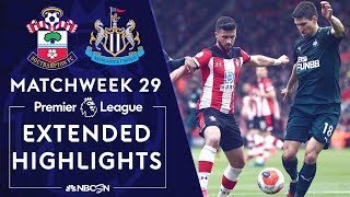 Southampton v. Newcastle United | PREMIER LEAGUE HIGHLIGHTS | 3/7/2020 | NBC Sports