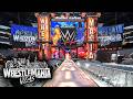 WrestleMania 42 set reveal in Las Vegas