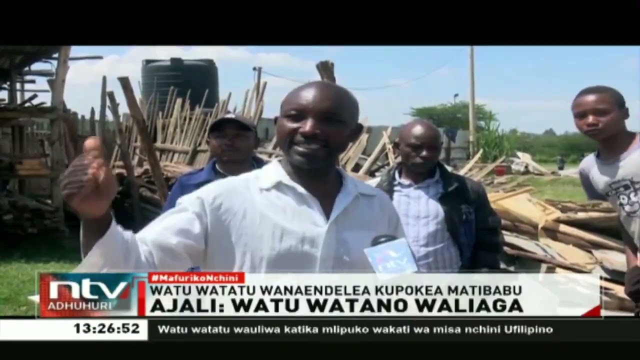 Watu Watano Waaga Kwa Ajali Eneo La Kikopey, Nakuru - YouTube