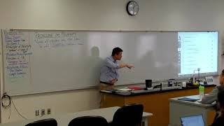 Physics 4C - Principle of Relativity