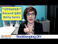 How to record Daily Sales in QuickBooks Online - Updated